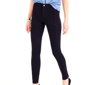 J Crew High Rise Structured Pixie Ponte Knit Pant